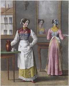 Münih'ten hizmetçilerin kostümleri by German School