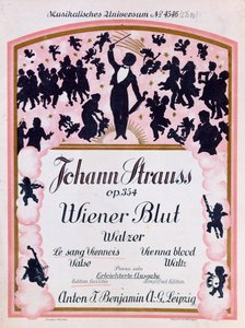 Johann Strauss II tarafından yapılan ünlü vals Wiener Blut op.354