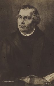 Dr Martin Luther by German School