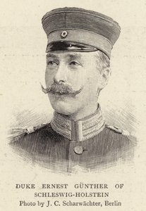 Schleswig-Holstein Dükü Ernest Gunther by German School