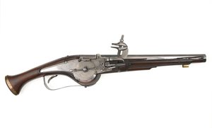 Hollandalı veya Alman tekerlek kilitli tabanca, c.1630 (tabanca, tekerlek kilidi) by German School