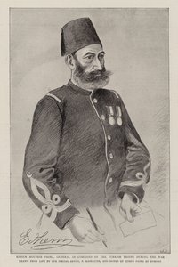 Edhem Moushir Paşa, Savaş Sırasında Türk Birliklerinin Komutanı Orgeneral (lito) by German School