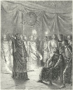 Canterbury Başpiskoposu Edmund Rich, Kral III. by German School