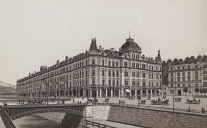 Elisabethquai (lito) by German School
