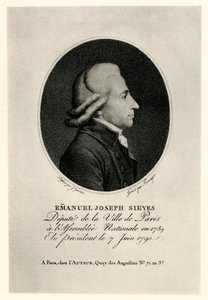 Emanuel Josephe Graf Sieyès by German School
