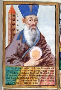 Mandarin Kostümlü Peder Matteo Ricci (1552-1610) by German School