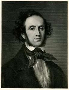 Felix Mendelssohn-Bartholdy, 1884-90 (fototip) by German School