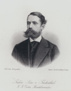 Felix Pino von Friedenthal, Avusturyalı memur ve politikacı (gravür) by German School