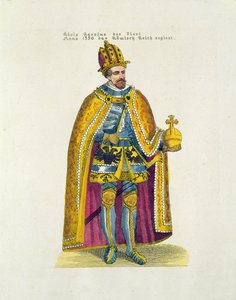 Alman Üniversitesi'nin 1348'de Prag'da Kutsal Roma İmparatoru Charles IV (1316-78) tarafından kurulması, yirminci yüzyılın başlarında kartpostal by German School