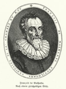 Francois de Malherbe, Fransız şair ve çevirmen (lito) by German School