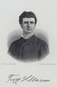 Franz Hillmann (gravür) by German School