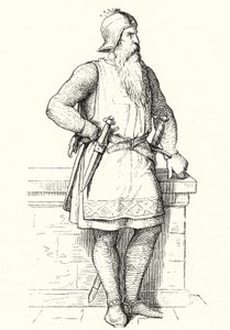 Frederick Barbarossa, Almanya ve İtalya Kralı ve Kutsal Roma İmparatoru (gravür) by German School