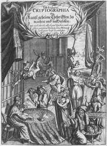 Frontispiece, Cryptographia