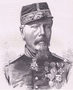 General Cremer, Cassells History of the War of France ve Almanya arasındaki Cassell and Company Limited tarafından yayınlandı, c.1890 (lito) by German School