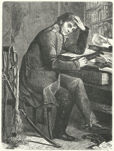Gerhard von Scharnhorst, Alman general ve Prusya ordusunun reformcusu (gravür) by German School