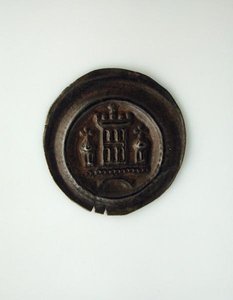 Danimarka Kuralı (1201-24) zamanından kalma Alman Parası (gümüş) by German School