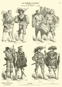 Alman Landsknechte, 16. Yüzyılın Başları by German School