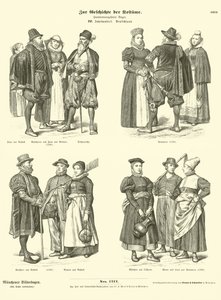 Alman kostümleri, 16. yüzyıl by German School