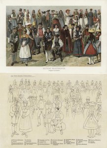 Alman halk kostümleri by German School
