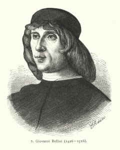 Giovanni Bellini, İtalyan Rönesans ressamı (gravür) by German School
