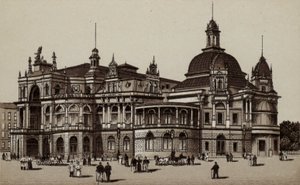 Hamburg: Concerthaus, Concert-House (lito) by German School