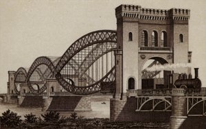 Hamburg: Eisenbahn-Elb-Brucke, Elbe