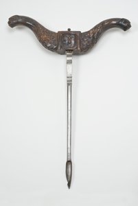 Saplı burgu, c.1600 (armut ağacı ve çelik) (ayrıca bkz. 701075-6)