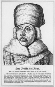 Hans Joachim von Zieten (gravür) by German School