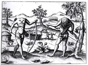 Başsız erkekler ve kadınlar, Sir Walter Raleigh