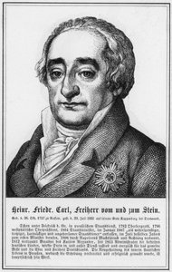 Heinrich Friedrich Carl, Freiherr von und zum Stein (gravür) by German School