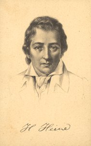 Heinrich Heine (lito) by German School