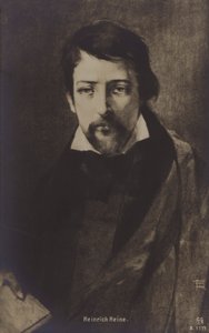 Heinrich Heine, Alman şair. (lito) by German School