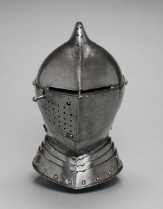 Kask, c.1560-80 (çelik) by German School