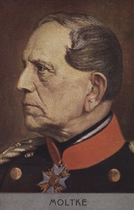 Helmuth von Moltke Elder, Alman Mareşal (renkli taş) by German School