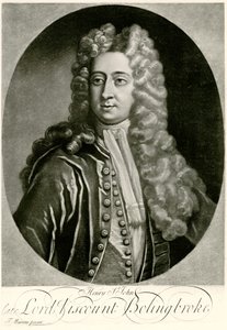Henry St John Vikont Bolingbroke by German School
