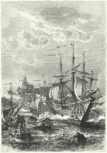 Henry VIII ve İngiliz filosu Calais
