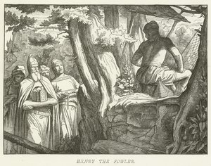 Henry the Fowler by German School