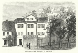 Alman şair, filolog ve edebiyat tarihçisi Ludwig Uhland