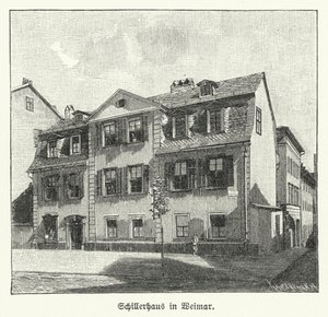 Şair, oyun yazarı ve filozof Friedrich Schiller