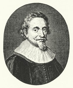 Hugo Grotius, Hollandalı hukukçu (gravür) by German School