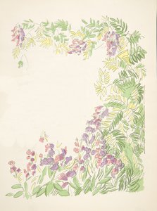 Styl'den bir çizim, pub.1922 (kalıp baskısı) by German School