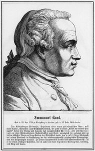 Immanuel Kant (gravür) by German School