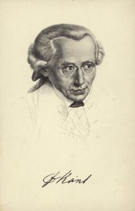 Immanuel Kant (lito) by German School