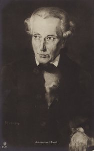Immanuel Kant (lito) by German School