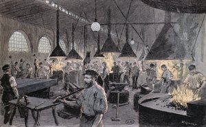 Imperial Wharf, Kiel, Almanya, 1900 dolayları by German School