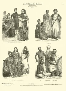 Hint kostümleri, 19. yüzyıl sonu by German School
