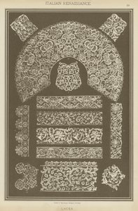 İtalyan Rönesansı, Danteller (renkli taş) by German School