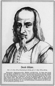 Jacob Bohme (gravür) by German School