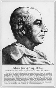 Johann Heinrich Jung, Stilling (gravür) by German School