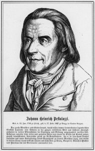 Johann Heinrich Pestalozzi (gravür) by German School